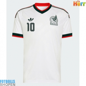 Billiga Mexiko Alexis Vega #10 Bortatröja VM 2026 Kortärmad